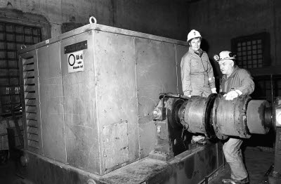 Schaktmotor haveri 1993-01-15. Catrine och Kjell Smedman.