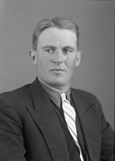 Porträtt av en herre. Ateljefoto.