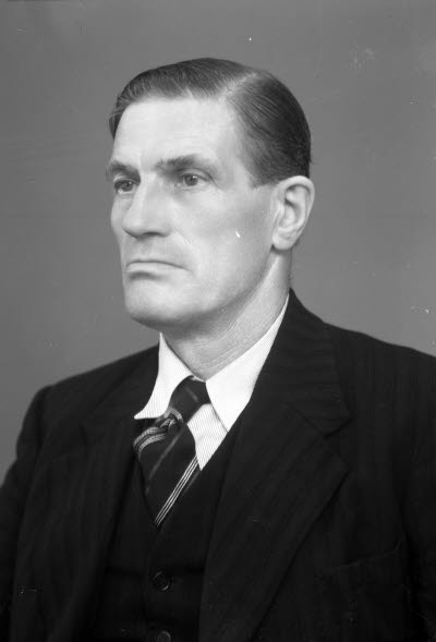 Porträtt av en herre.