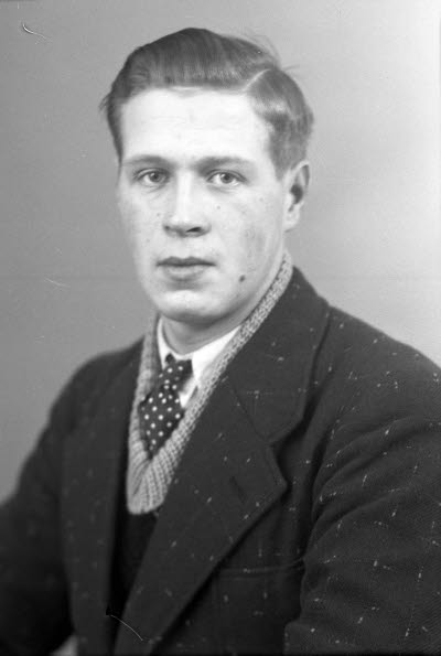 Porträtt av en herre. Ateljefoto.