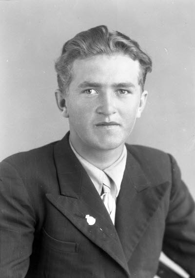 Porträtt av en herre. Ateljefoto.