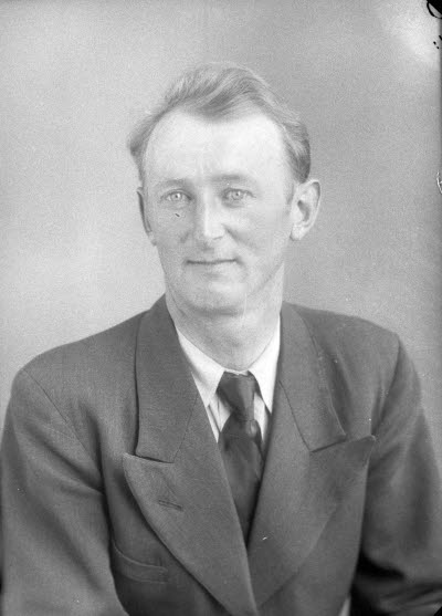 Porträtt av en herre. Ateljefoto.