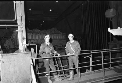 Karl-Erik Rånman och Greg Hall.