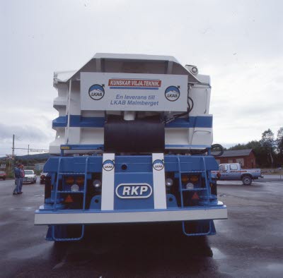 Mammuten, 120 tons trucken.