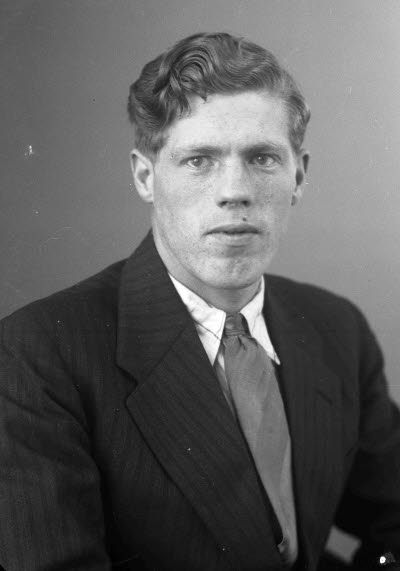 Porträtt av en herre. Ateljefoto.