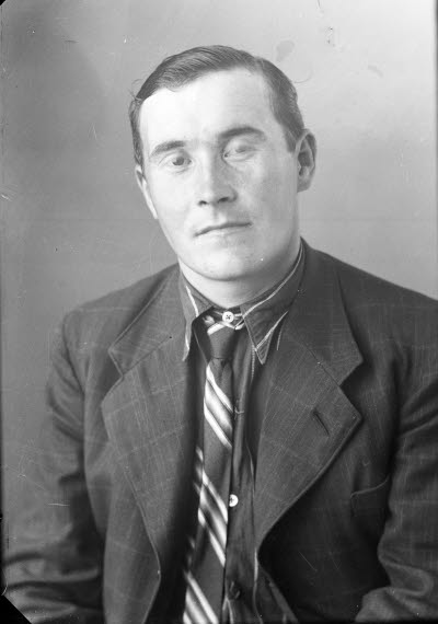 Porträtt av en herre. Ateljefoto.