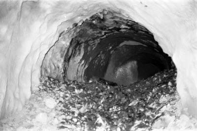 Natten mot den 9 mars 1993. Genomslag i snedbana 600-815 m nivån,730 m.avv.