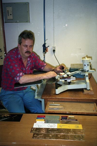 Skyltverkstan. Göte Hermansson.