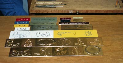 Skyltverkstan. Skyltar.