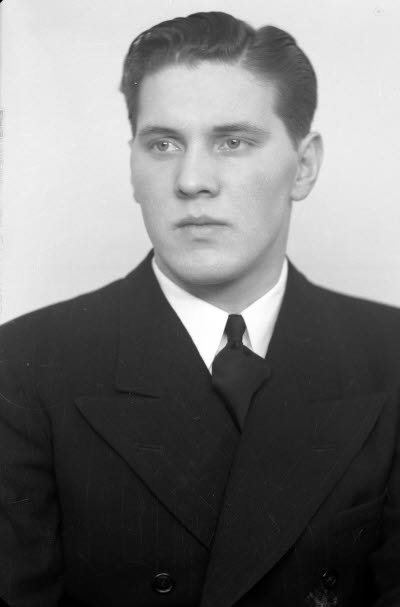 Porträtt av en herre. Ateljefoto.