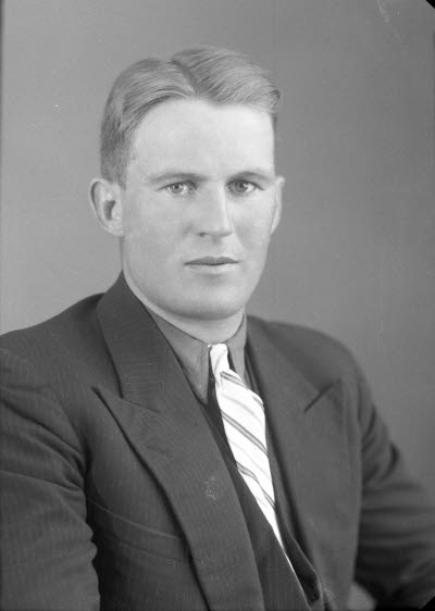 Porträtt av en herre. Ateljefoto.