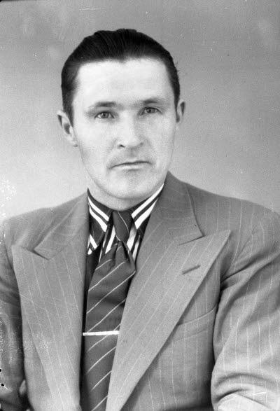 Porträtt av en herre. Ateljefoto.