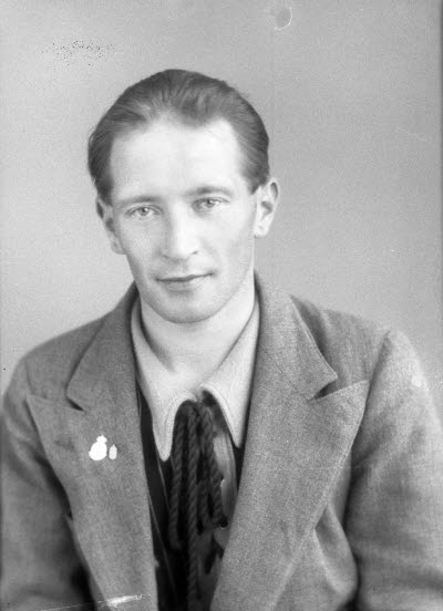 Porträtt av en herre. Ateljefoto.