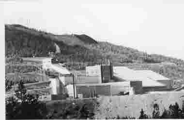 LKAB industriområde; Vitåfors. LKAB Malmberget.