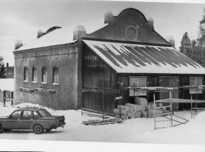 Spelhuset, Malmberget. Kaptensspelet. Centralschaktet. Kaptensgruvan. Senare teaterhus. Malmbergsteatern.