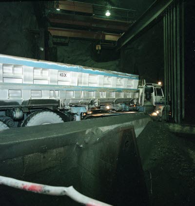 Mammuten, 120 tons trucken.