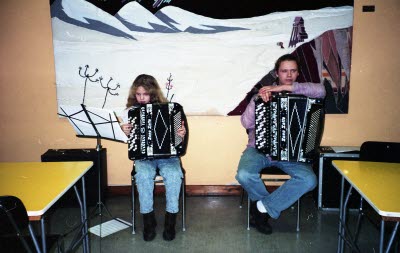 Terese Lundmalm och Bertil Broberg.