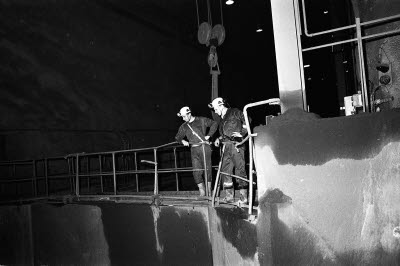 Karl-Erik Rånman och Greg Hall.