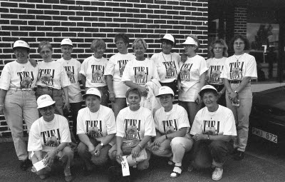 Gruppbild. Tjej Milen.