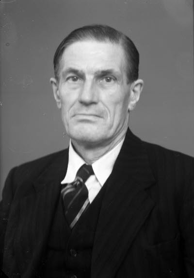 Porträtt av en herre.