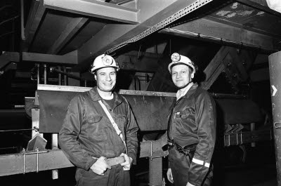 Karl-Erik Rånman och Greg Hall.