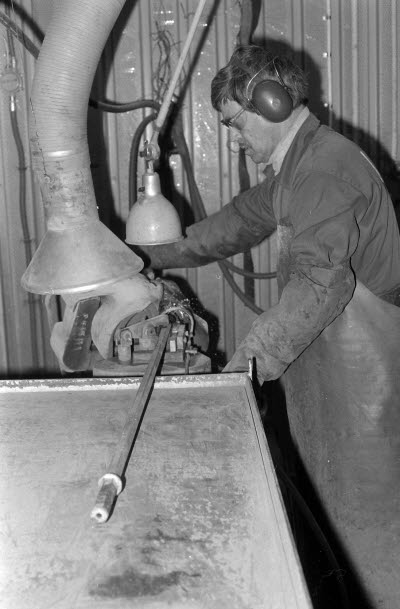 Borrståls service i Koskullskulle.