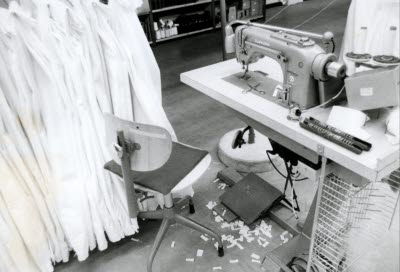 Symaskin. Textil- industri/fabrik. AB Eiser?