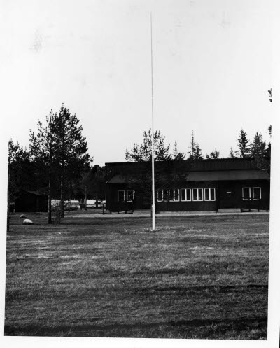 Gällivare Camping; servicehus.