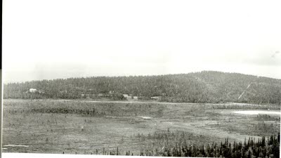 Myr. Troligtvis nedanför Dundret, Gällivare.