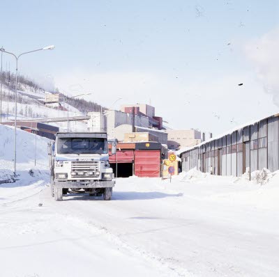 LKAB industriområde.