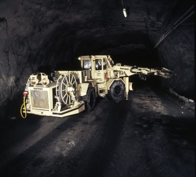 Gruva Under jord. Skrotning.