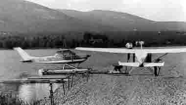 Flygplan. Norrlandsflyg.