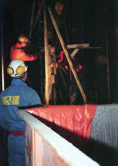 Linbyte i Vitåfors östrabergschakt.