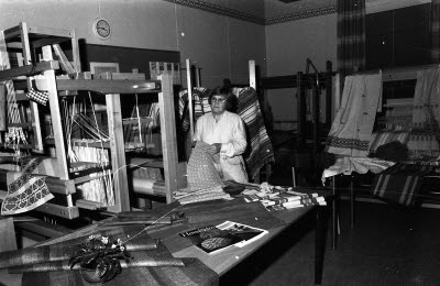 Hela Sverige väver; Öppet hus i kupan.