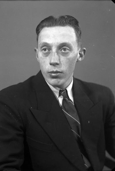 Porträtt av en herre. Ateljefoto.