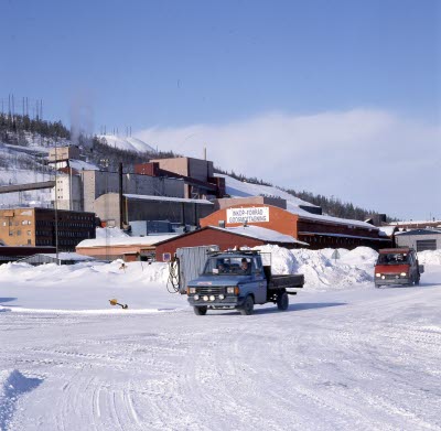 LKAB industriområde.