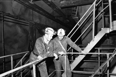 Karl-Erik Rånman och Greg Hall.