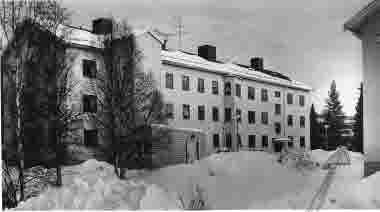 Gällivare Lasaretts nya adm-byggnad. Administration.
