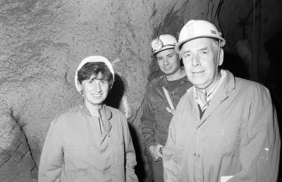 Malmberget. Presidio möte för gruvmästare från hela världen.