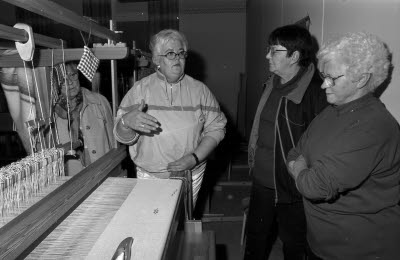 Hela Sverige väver; Öppet hus i kupan.