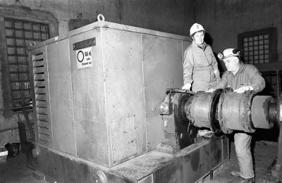 Schaktmotor haveri 1993-01-15. Catrine och Kjell Smedman.