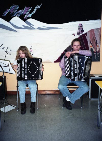 Terese Lundmalm och Bertil Broberg.