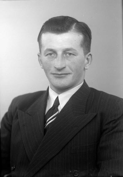 Porträtt av en herre.