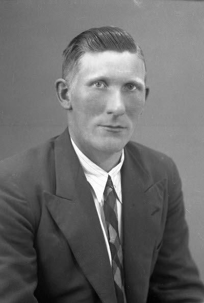 Porträtt av en herre. Ateljefoto.