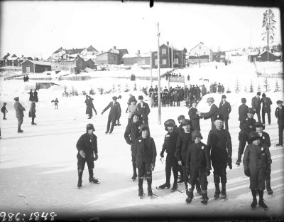 Skridskoåkning; skridskoåkare.