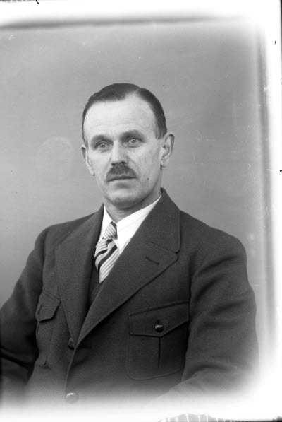 Porträtt av en herre.