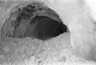 Natten mot den 9 mars 1993. Genomslag i snedbana 600-815 m nivån,730 m.avv.