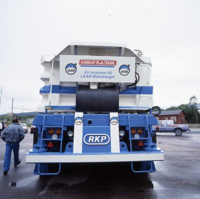 Mammuten, 120 tons trucken.