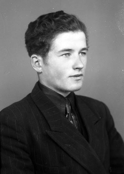 Porträtt av en herre. Ateljefoto.