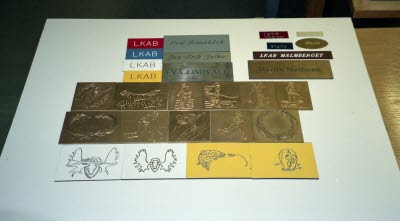 Skyltverkstan. Skyltar.